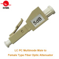 LC / PC Multimode Stecker auf Buchse Typ Fiber Optic Dämpfungsglied